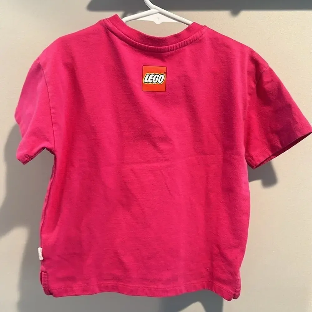 babyGAP 3T‎ Magenta LEGO Graphic T-Shirt